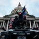 Supporters of President Donald Trump protest outside the US Capitol on January 6, 2021, in Washington, D.C. Demonstrators breeched security and entered the Capitol as Congress debated the a 2020 Electoral College vote certification.